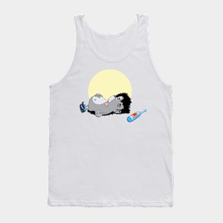 drunk hedgehog Tank Top